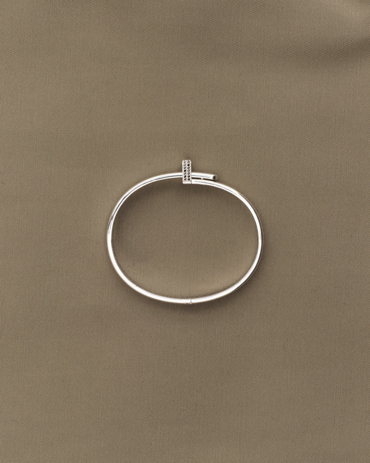 Overlap Cuff with Black Onyx