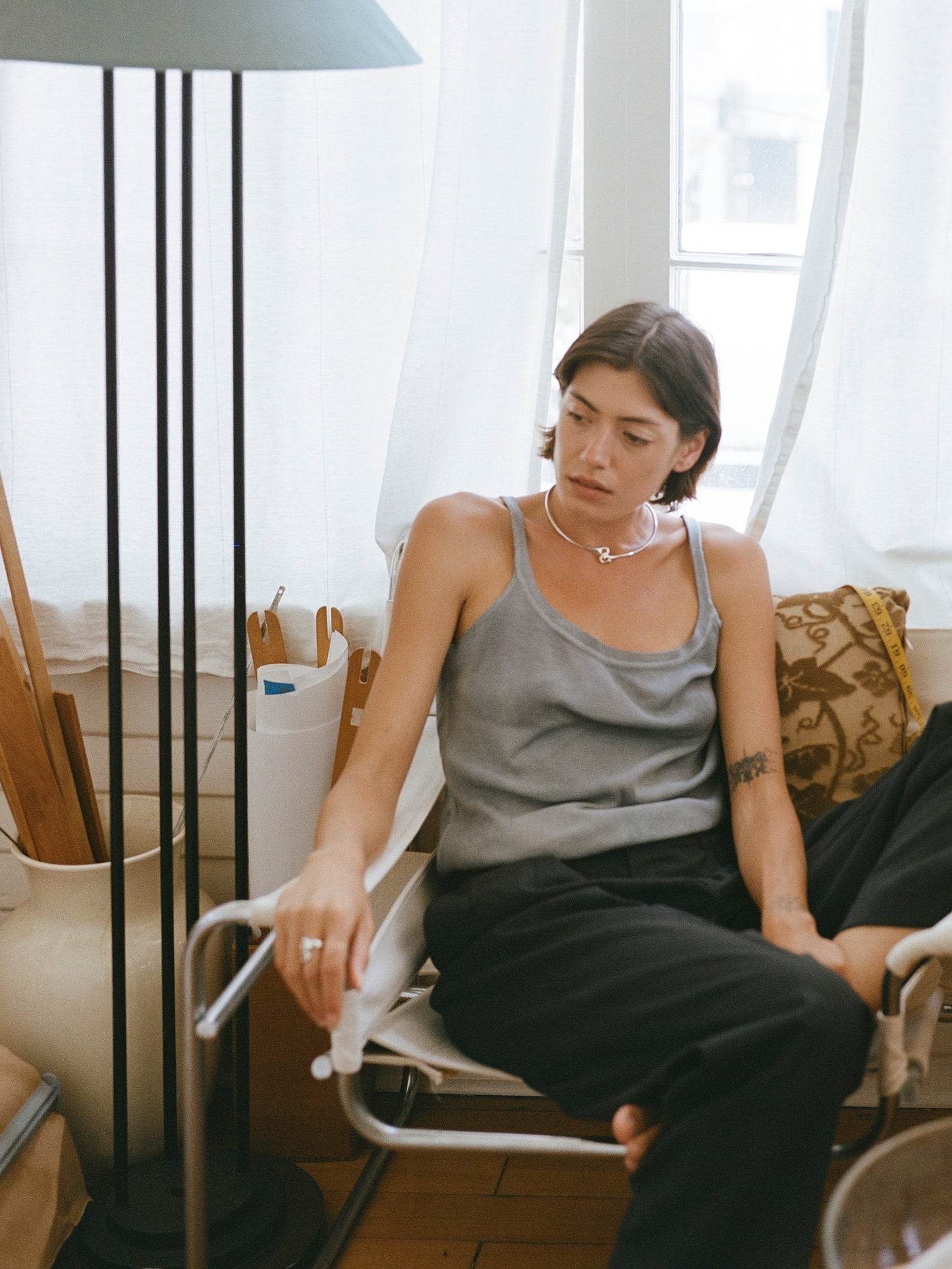 Serp Collar with 14K Gold Accent