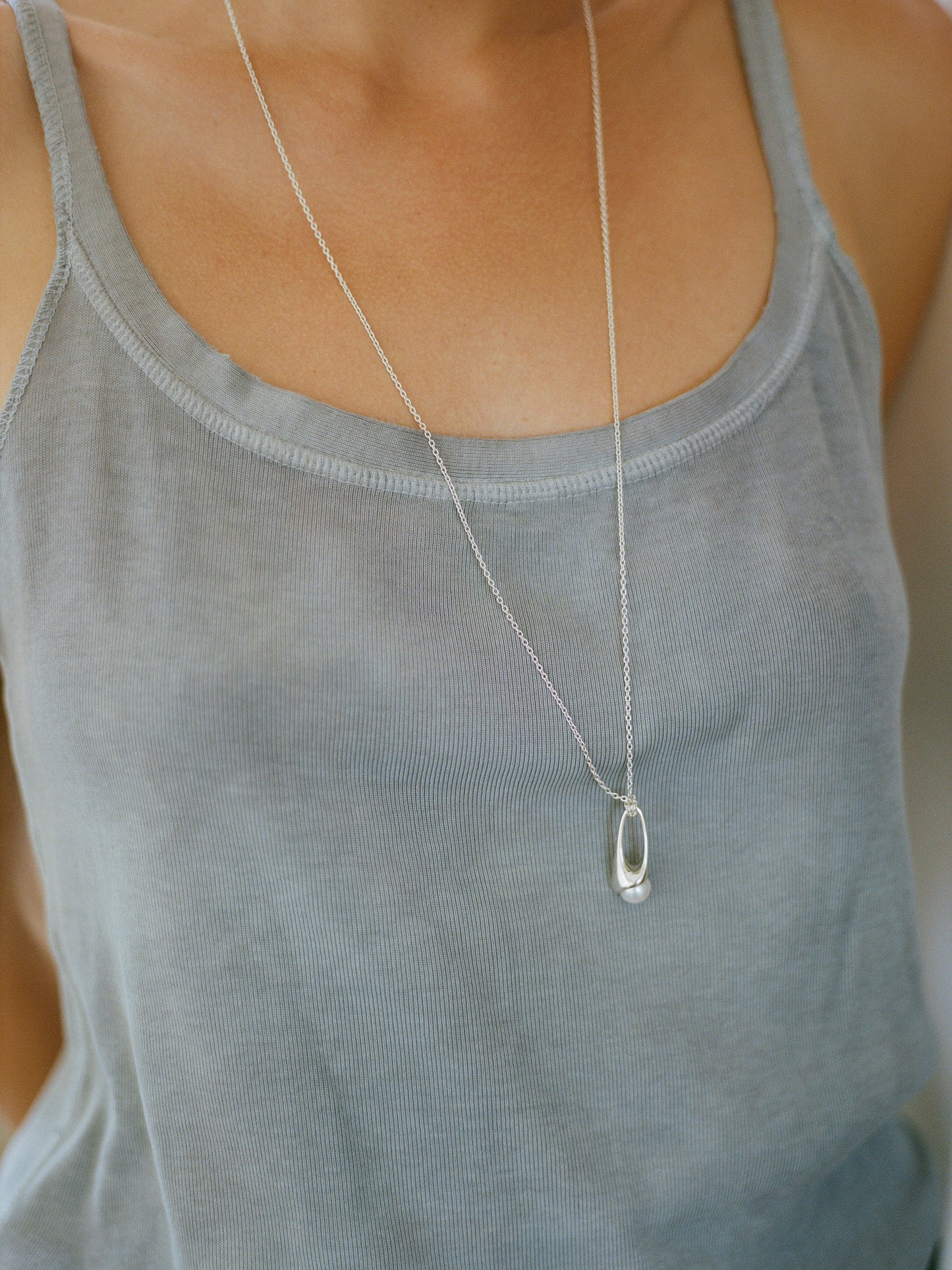 Lobster Pendant with Pearl