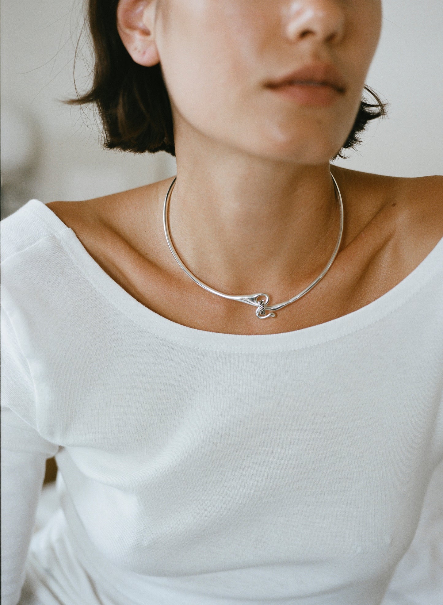 Serp Collar with Black Onyx