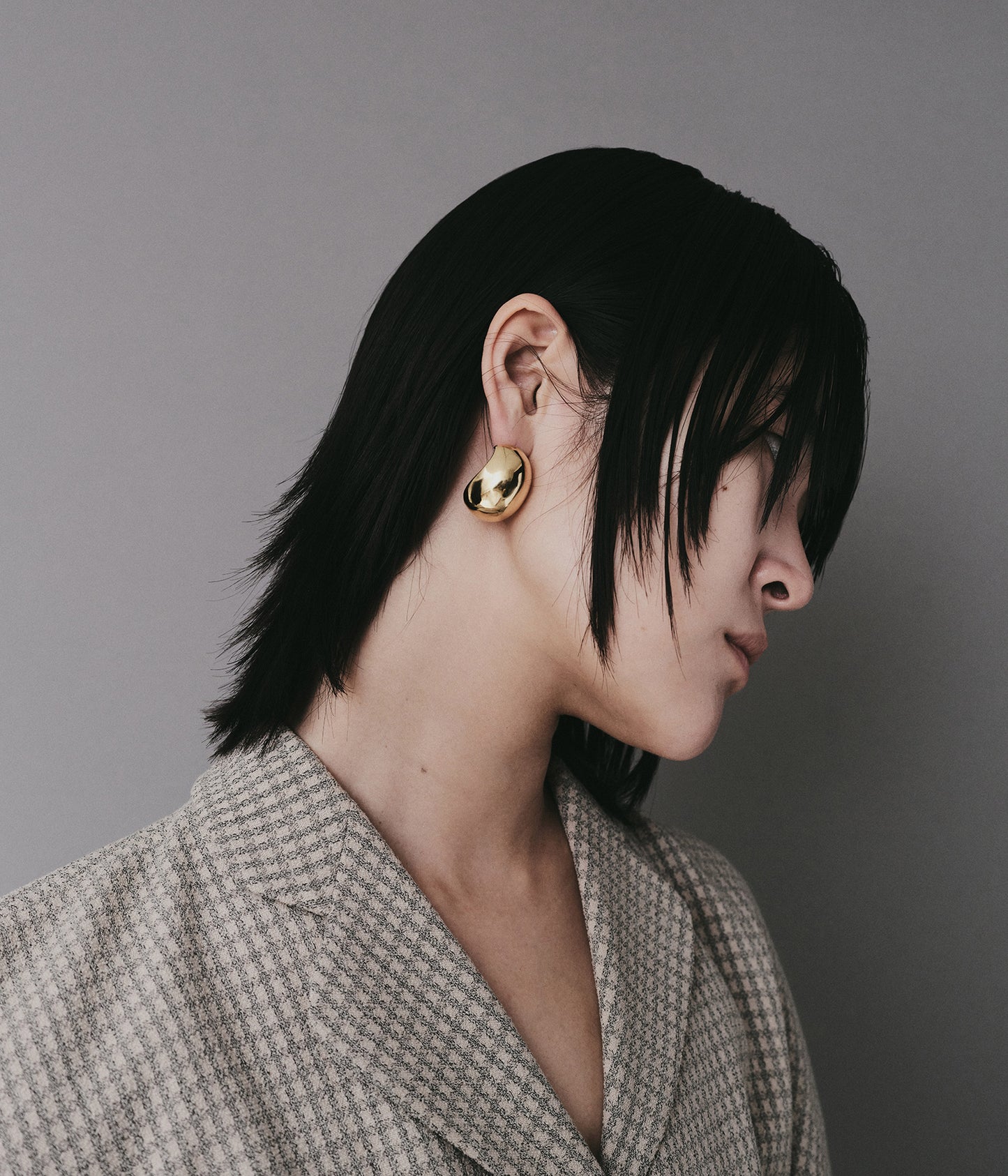 Dome Earrings in Gold Vermeil