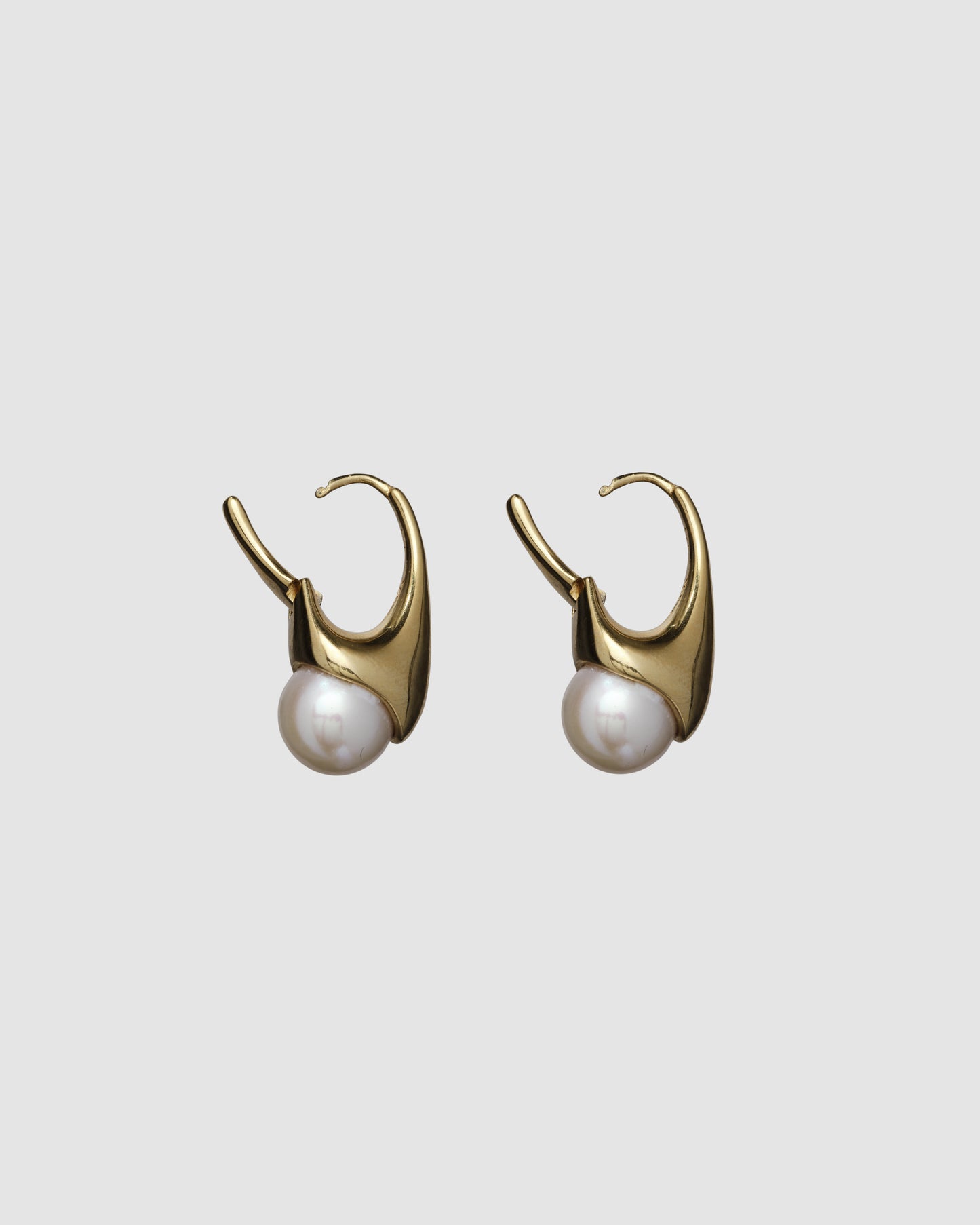 Lobster Earring with Pearl