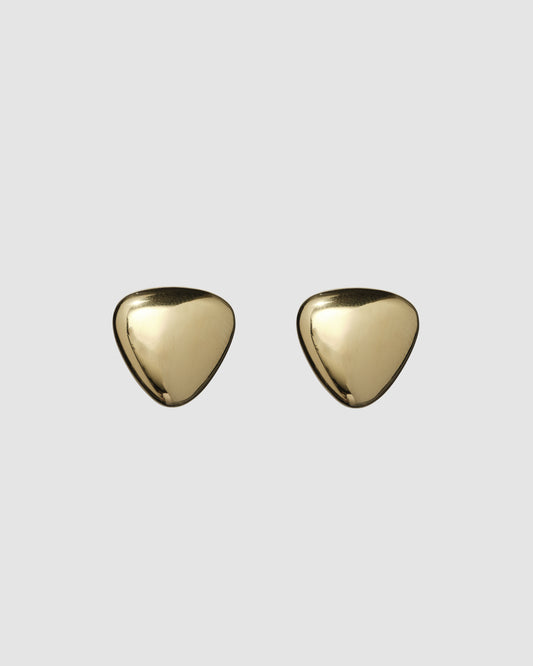 Mini Pillow Earring in 14K Gold Vermeil