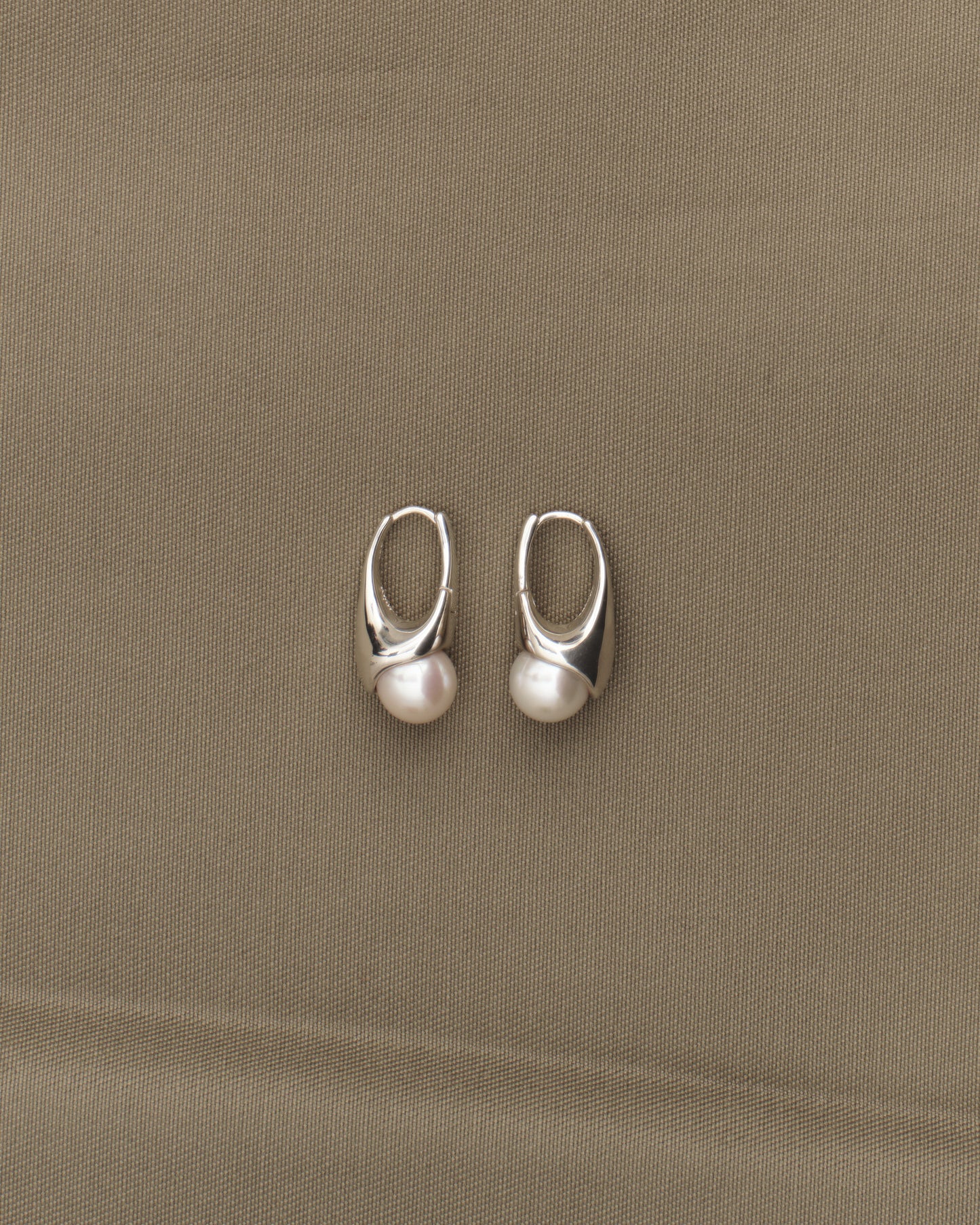 Lobster Earring with Pearl